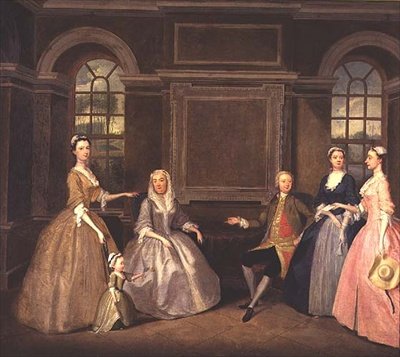 Le famiglie Broke e Bowes da Thomas Bardwell
